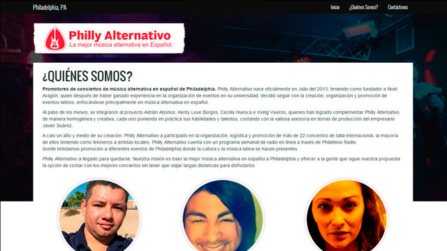 Sitio web philly alternativo 02