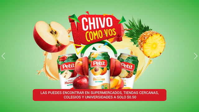 Landing page petit chivo como vos 01