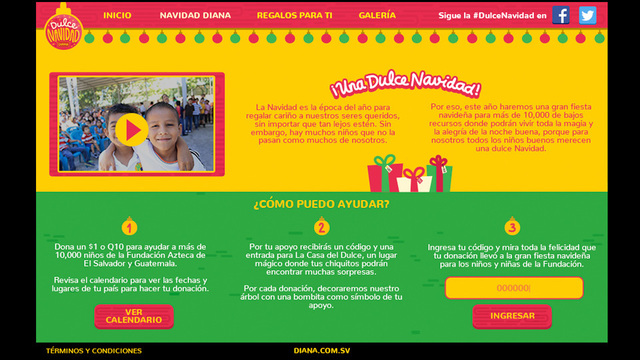 Sitio web dulce navidad diana 02