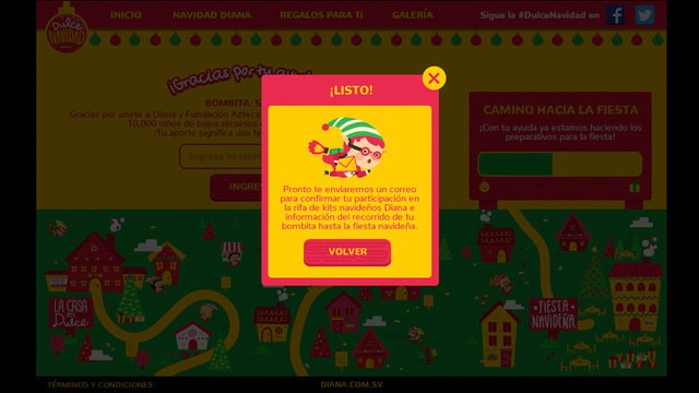 Sitio web dulce navidad diana 03