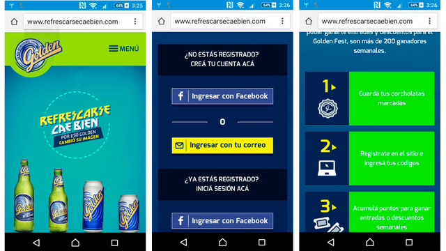 App social golden refrescarse 04