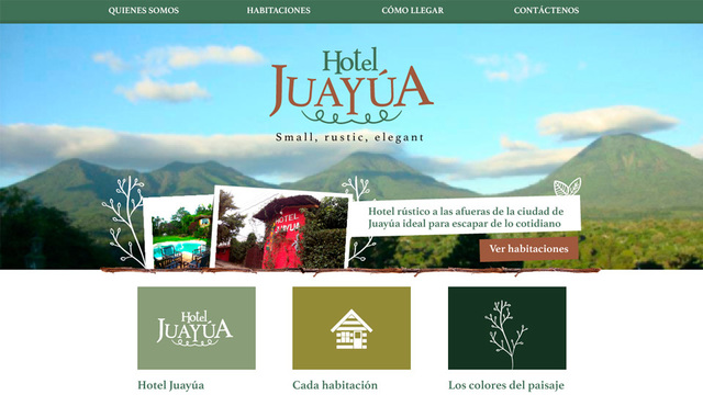 Sitio web hotel juayua 01
