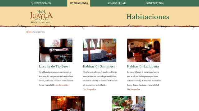 Sitio web hotel juayua 02