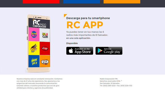 Sitio web mi radio 03