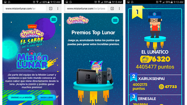 Sitio web mision lunar 04