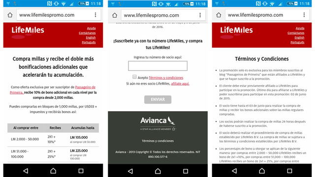Landing page lifemiles 04