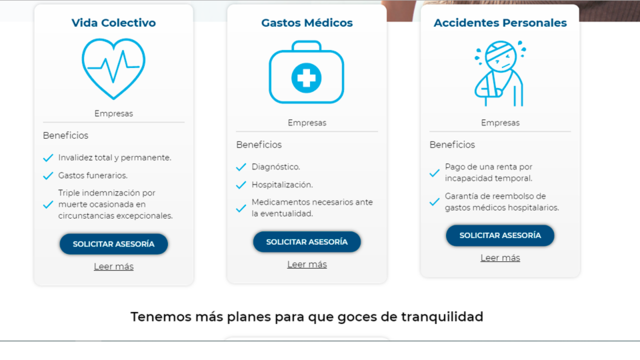 Seguros azul portafolio 2