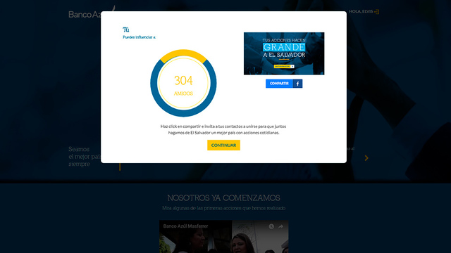 Social app banco azul 02