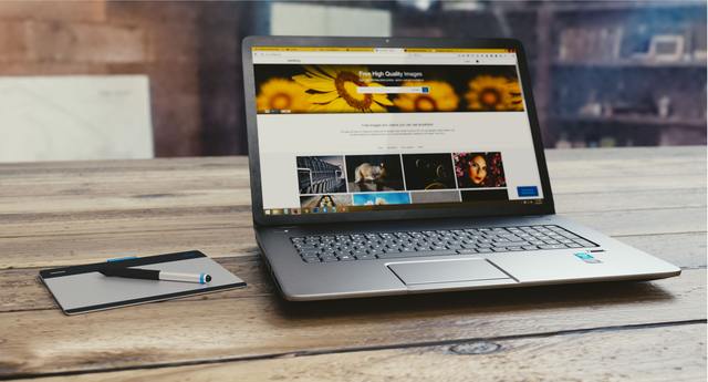 Computer keyboard laptop screen 109371