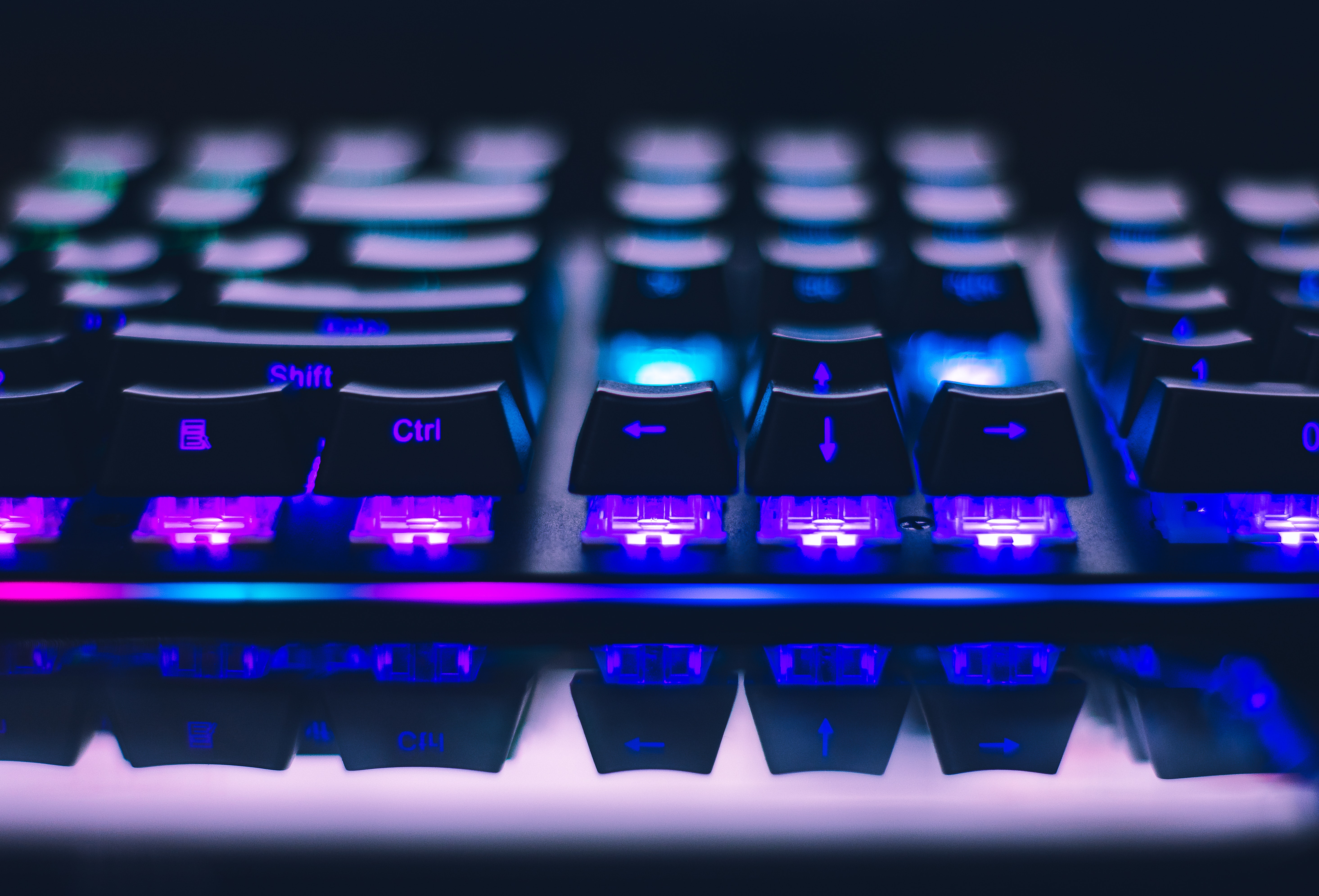 Close up photo of gaming keyboard 2115257